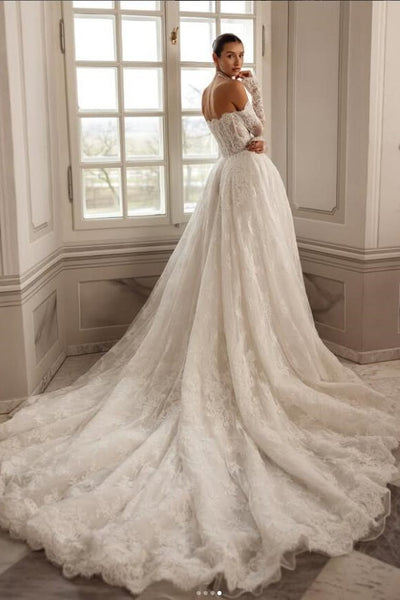 2026-ivory-lace-wedding-gown-off-the-shoulder-sleeves-1