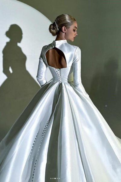 high-neck-satin-wedding-gown-with-long-sleeves-1