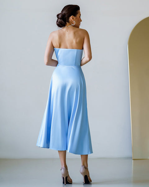 strapless-light-blue-midi-dress-for-prom-party-1