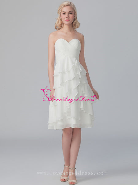 knee-length-bridesmaid-dress