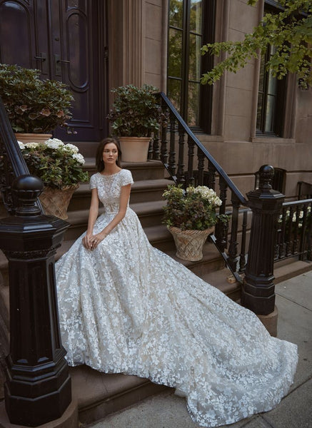 a-line-full-lace-wedding-dress-with-short-sleeves-2