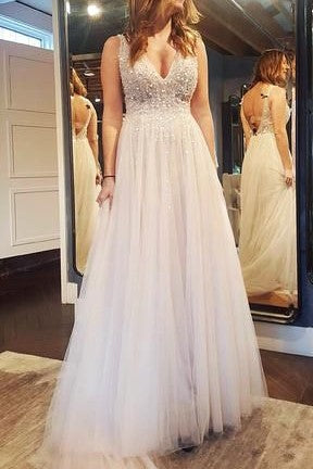 beaded-blush-pink-wedding-dress-tulle-skirt-3