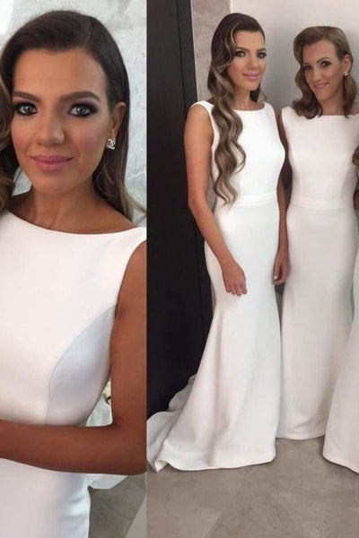 boat-neck-ivory-bridesmaid-wedding-party-dress-customized-1