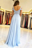 draped-off-the-shoulder-lace-prom-dresses-with-chiffon-skirt-1