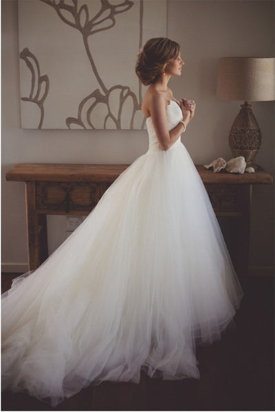 Romantic tulle hotsell dress