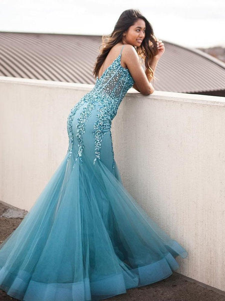 Shopping For Prom Dress Long With Train Fit And Flare Sequin