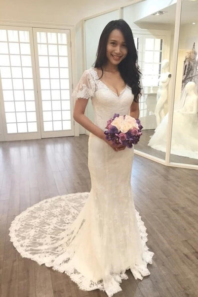 full-lace-mermaid-bridal-dress-short-sleeves