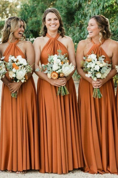 halter-ginger-bridesmaid-dresses-long-chiffon-skirt