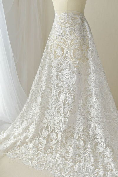 High-end Embroidery Lace Wedding Accessories Diy Clothing Dress
