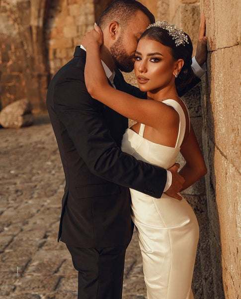 High Split Side Wedding Dress 2022 for Women