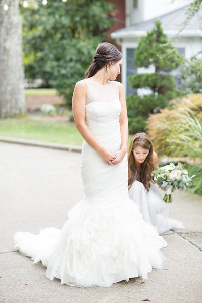 illusion-neckline-ruffles-organza-wedding-dress-mermaid-vestido-de-noiva-sereia-2