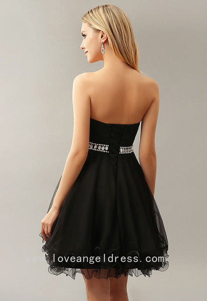 lace-corset-sweetheart-stones-belt-little-black-dress-for-cocktail-1