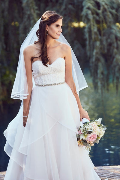 lace-sweetheart-organza-wedding-dresses-with-beaded-waistband
