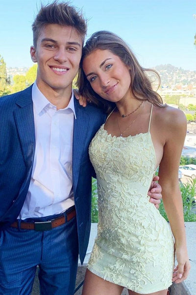 Lavender Floral Lace Homecoming Dress with Mini Skirt