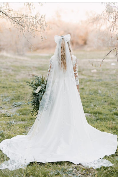 modest-high-collar-wedding-dresses-with-sheer-lace-sleeves-2
