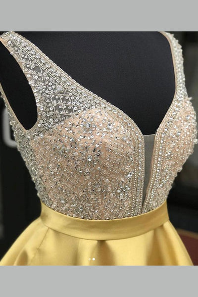 plunging-crystals-homecoming-party-dress-with-satin-skirt-1