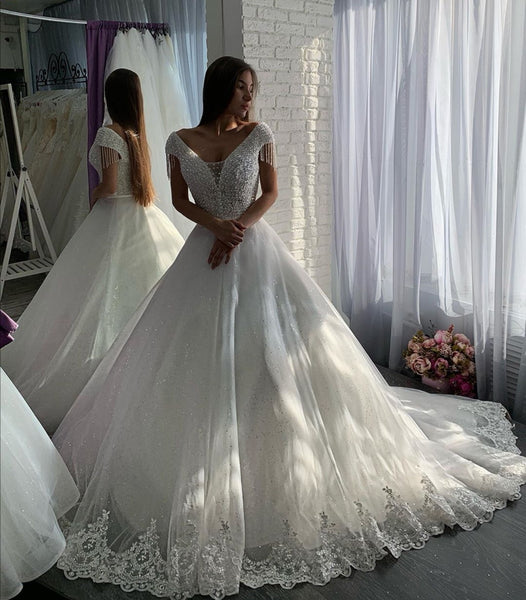 princess-crystals-wedding-dresses-with-lace-tulle-train-2