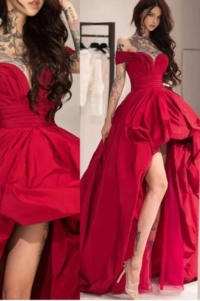sweetheart-hi-low-red-prom-dresses-with-off-the-shoulder