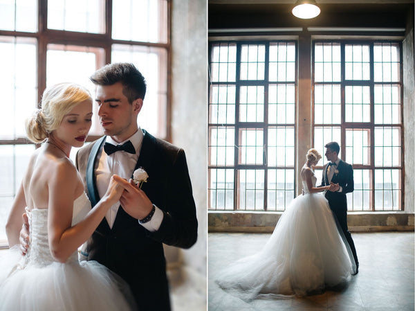 Sweetheart Lace Tulle Princess Ball Gown Wedding Dresses