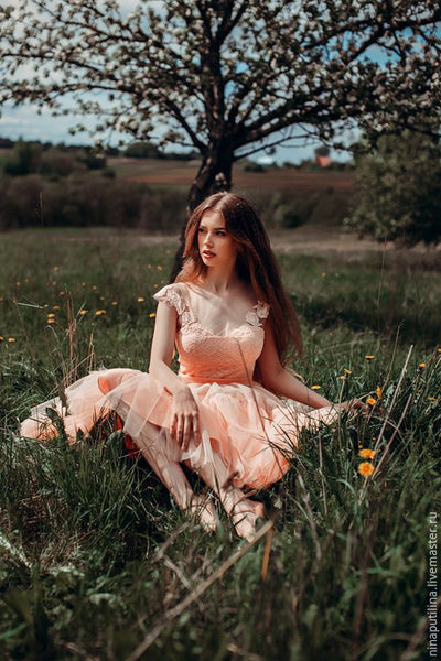 transparent-neckline-blush-pink-homecoming-dress-lace-tulle-skirt-3