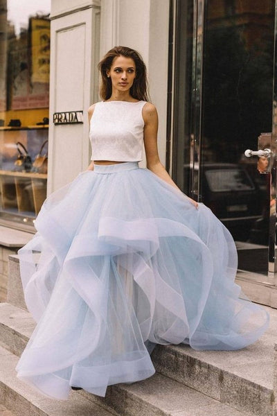 Two deals tone gown