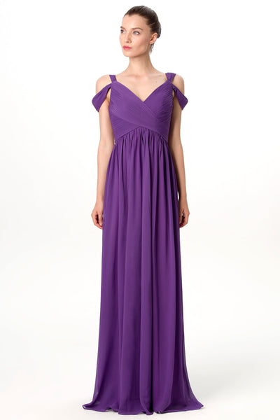 unique-off-the-shoulder-chiffon-purple-long-bridesmaid-wedding-guest-dresses