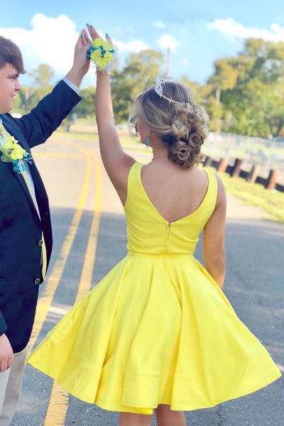 v-neck-satin-girls-homecoming-party-dresses-for-senior-high-school