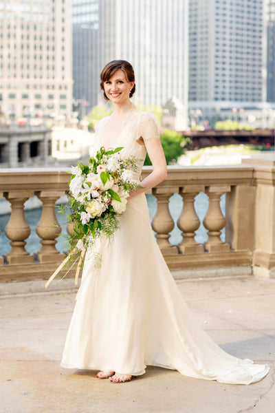 v-neckline-sheer-lace-chiffon-short-sleeves-wedding-gown-malaysia-1