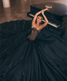 black-a-line-prom-gown-with-semi-sheer-lace-bodice-2