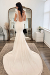     capped-sleeves-lace-sheath-wedding-gown-with-square-neck-1