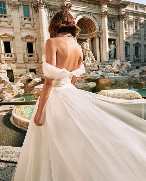 romantic-tulle-organza-bridal-gown-off-the-shoulder-neckline-1