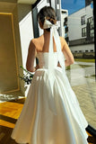 ruched-sweetheart-short-wedding-dress-for-reception-1