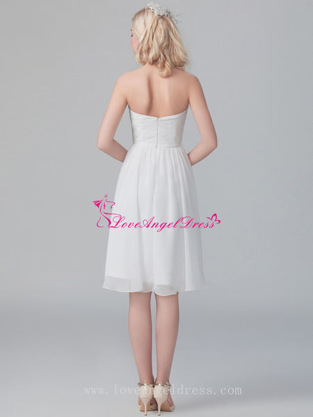pleat-sweetheart-chiffon-little-white-dresses