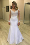 2020-fit-flare-satin-wedding-gown-lace-illusion-long-sleeves
