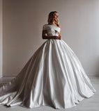 2023-feminine-satin-bridal-dress-with-removeable-wraps-1