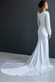 2023-simply-wedding-gown-with-chiffon-sleeves-1