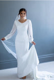 2023-simply-wedding-gown-with-chiffon-sleeves