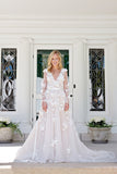 3d-floral-lace-long-sleeves-bridal-gown-with-v-neckline-1