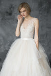 plunging-v-neck-illusion-lace-wedding-dress