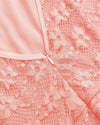 V-Neckline Lace Short Bridesmaid Dresses With Belt Sash