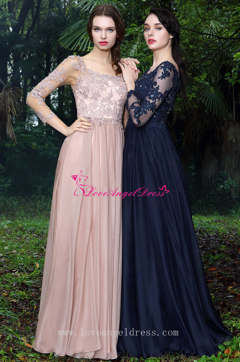 Chic Champagne Prom Dress Chiffon Beaded  Evening Dress Sheath Birthday Dress DP05182 main image 1