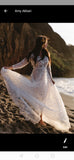 Luxury Rhinestones Wedding Dress with Illusion Long Sleeves