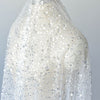 Embroidered Beaded Lace Fabric for Dresses