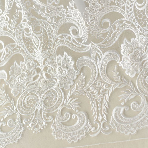 High-end Embroidery Lace Wedding Accessories Diy Clothing Dress Fabric