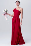 a-line-chiffon-red-one-shoulder-bridesmaid-dresses