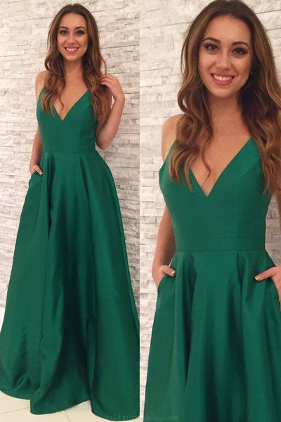 a-line-satin-green-formal-evening-gown-with-pockets-1