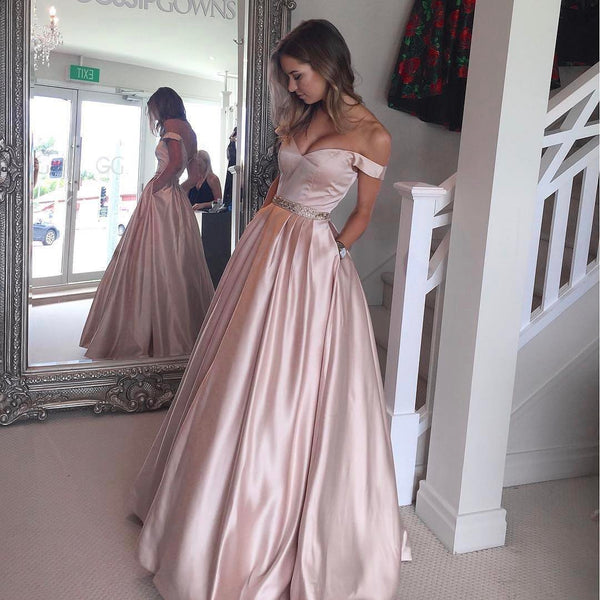 a-line-satin-pink-off-the-shoulder-prom-dress-with-pockets-1