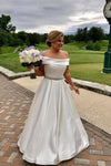 a-line-satin-plus-size-wedding-dress-with-rhinestones-belt