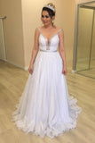 a-line-sequin-tulle-wedding-dress-with-beads-straps