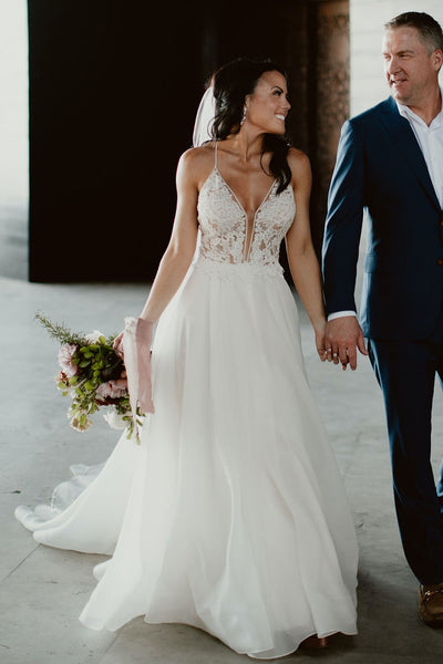 a-line-summer-bridal-gown-with-lace-bodice
